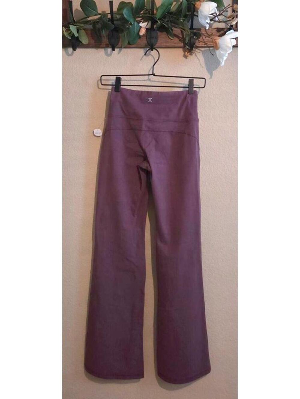 Xersion Purple Bootcut Pants XS - Picture 3 of 5